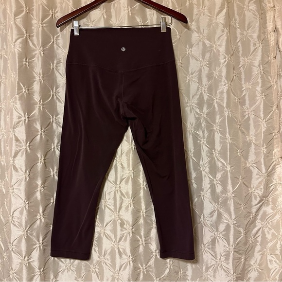 Lululemon Align Crop Leggings Deep Phantom Purple - Picture 5 of 13